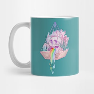 Skull Crystal Garden Mug